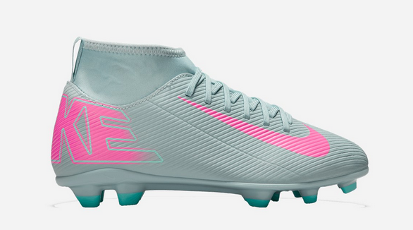Scarpe Calcio Ragazzo Nike Jr Superfly 10 Club FG/MG - Grigio