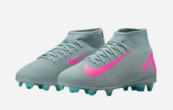 Scarpe Calcio Ragazzo Nike Jr Superfly 10 Club FG/MG - Grigio