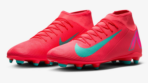 Scarpe Calcio Uomo Nike Superfly 10 Club FG/MG - Rosso
