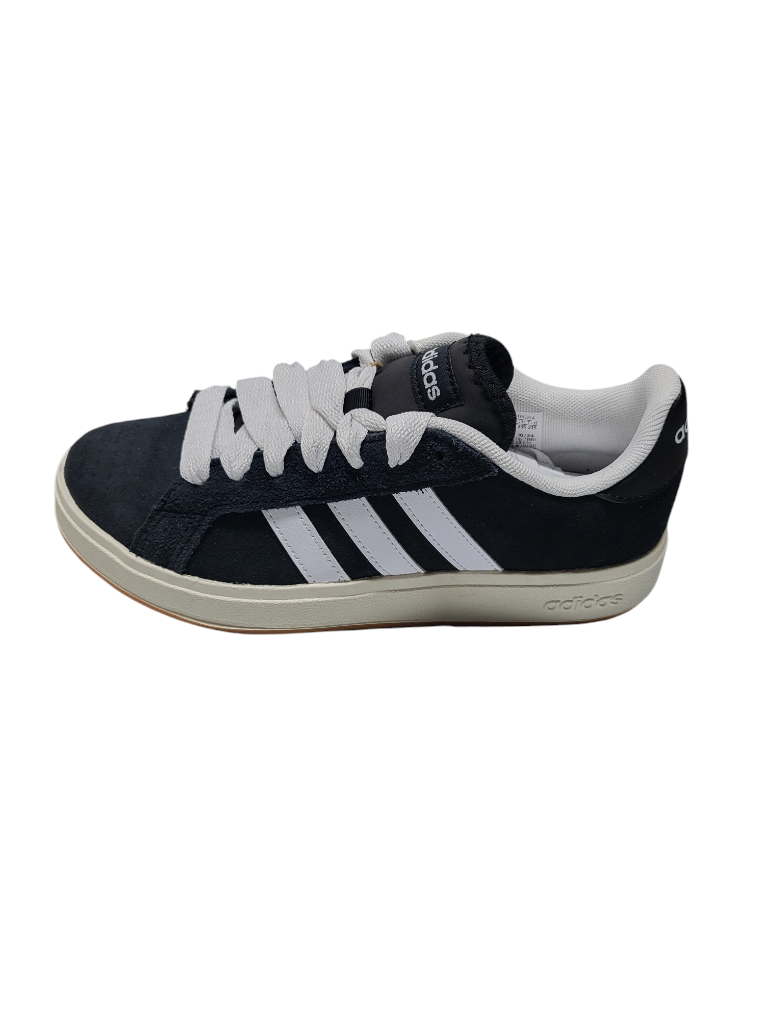 Scarpe Donna Adidas Grand Court Base 00s - Nero/Bianco