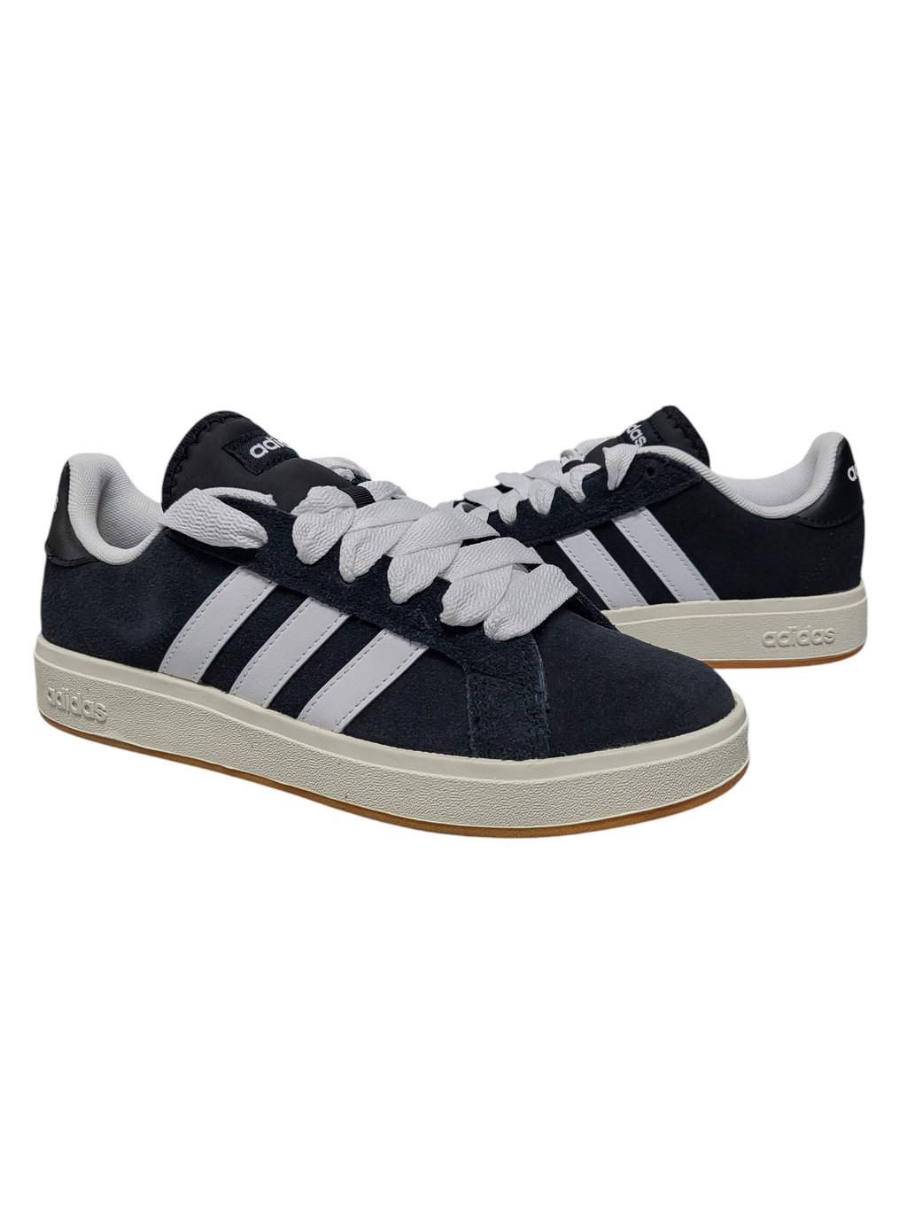 Scarpe Donna Adidas Grand Court Base 00s - Nero/Bianco