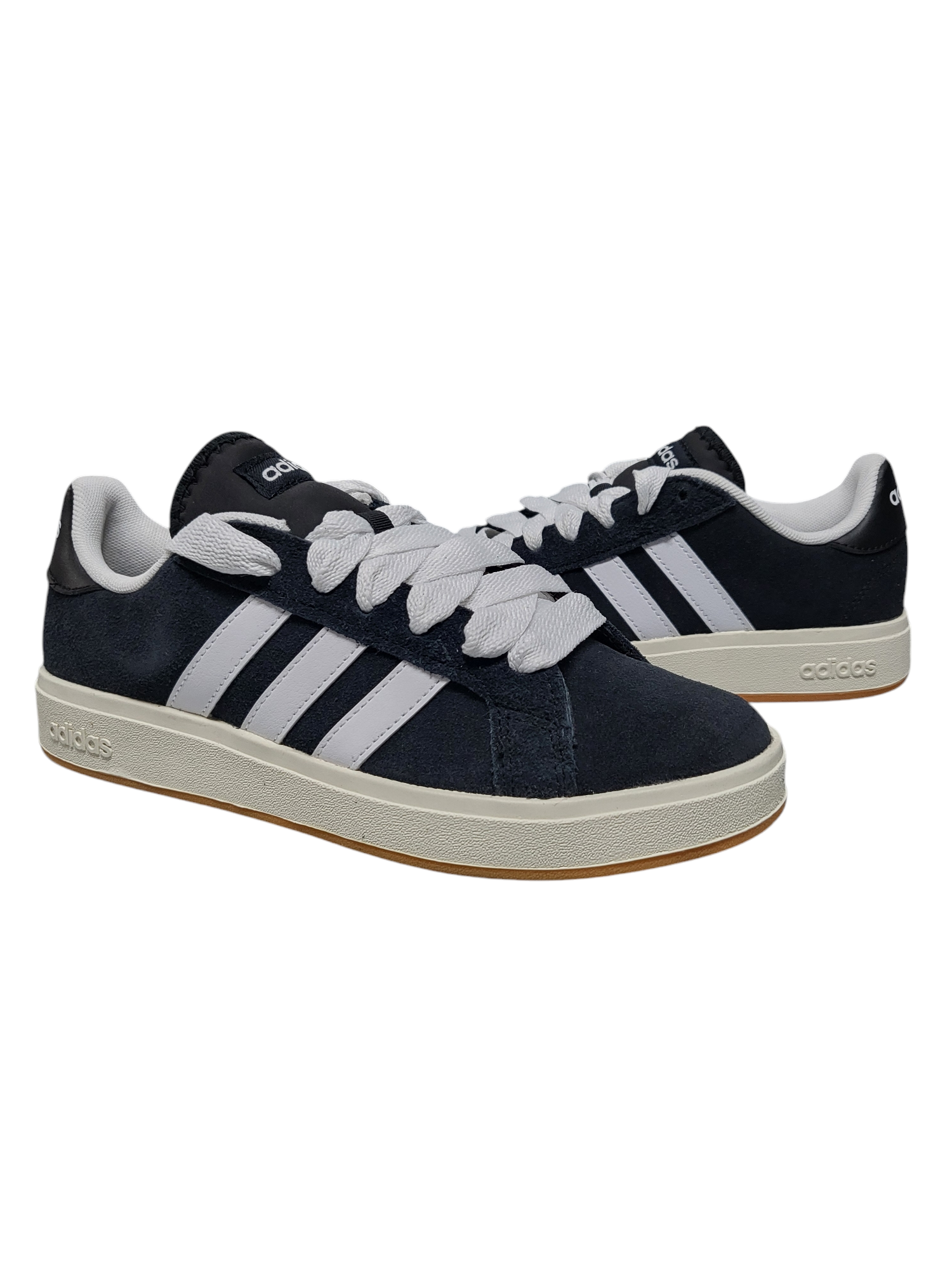 Scarpe Donna Adidas Grand Court Base 00s - Nero/Bianco