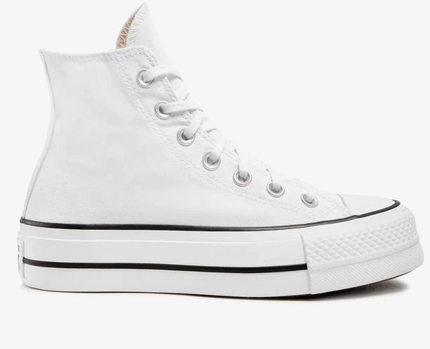 Scarpe Donna Converse Chuck Taylor All Star Eva Lift Platform - Bianco
