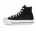 Scarpe Donna Converse Chuck Taylor All Star Eva Lift Platform - Nero