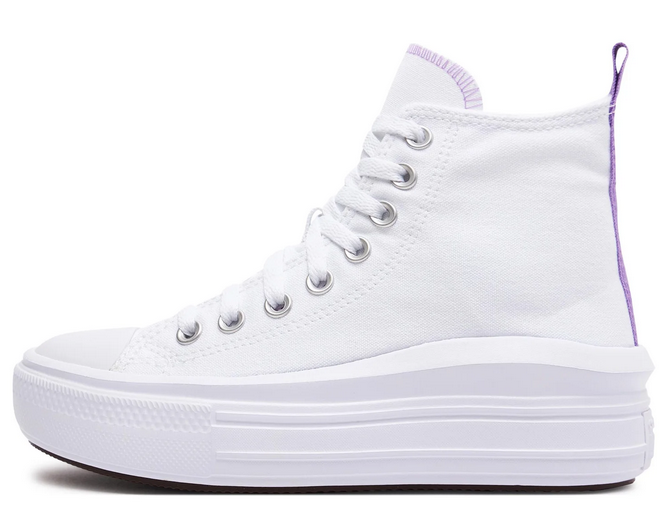 Scarpe Donna Converse Chuck Taylor All Star Move Platform - Bianco