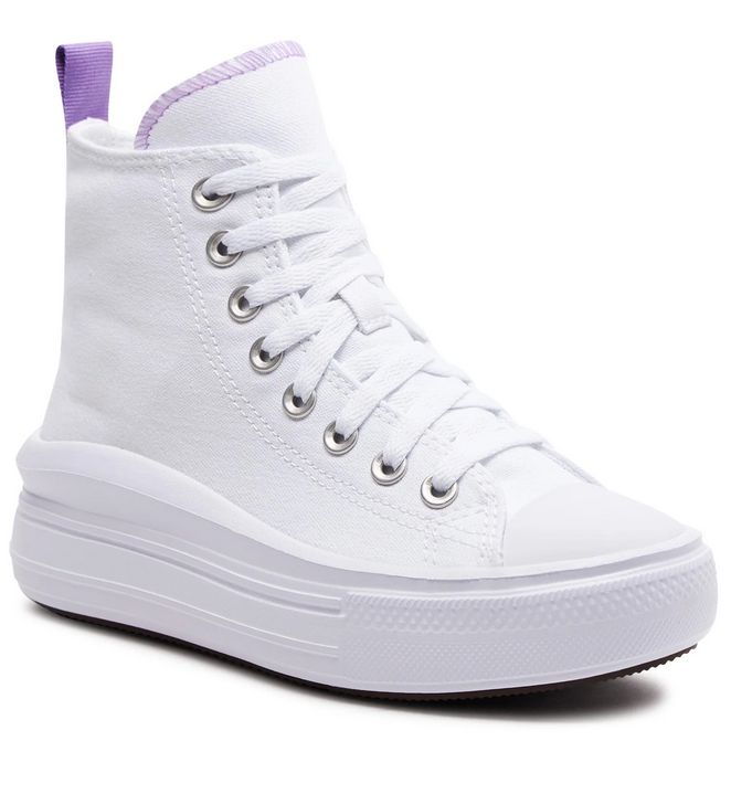 Scarpe Donna Converse Chuck Taylor All Star Move Platform - Bianco