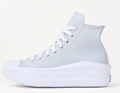 Scarpe Donna Converse Chuck Taylor All Star Move Platform Leather - Grigio