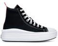 Scarpe Donna Converse Chuck Taylor All Star Move Platform - Nero/rosa