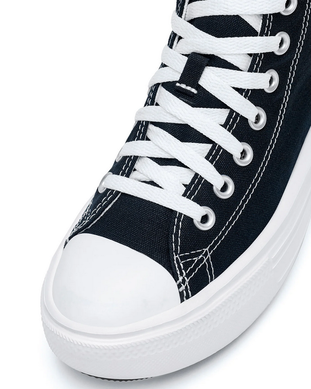 Scarpe Donna Converse Chuck Taylor All Star Move Platform - Nero/rosa