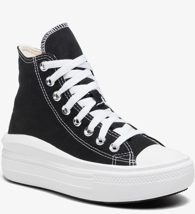 Scarpe Donna Converse Chuck Taylor All Star Move Platform - Nero