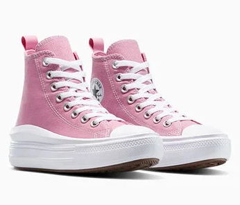 Scarpe Donna Converse Chuck Taylor All Star Move Platform - Rosa
