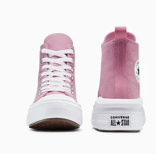 Scarpe Donna Converse Chuck Taylor All Star Move Platform - Rosa