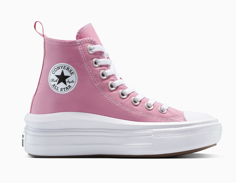 Scarpe Donna Converse Chuck Taylor All Star Move Platform - Rosa