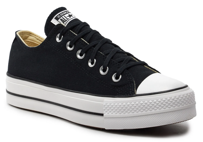 Scarpe Donna Converse Chuck Taylor All Star Ox Lift - Nero