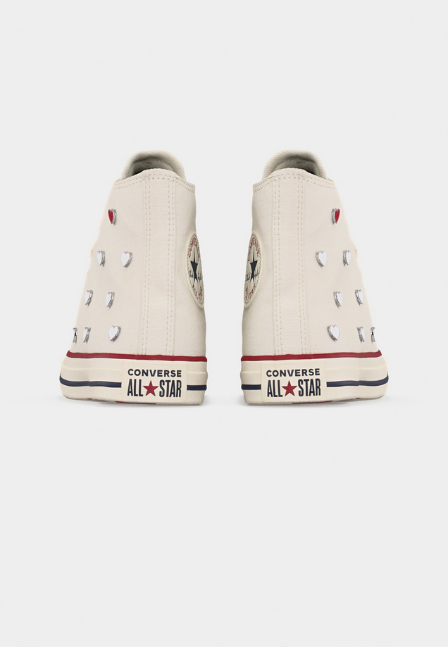 Scarpe Donna Converse Chuck Taylor All Star vintage - Bianco