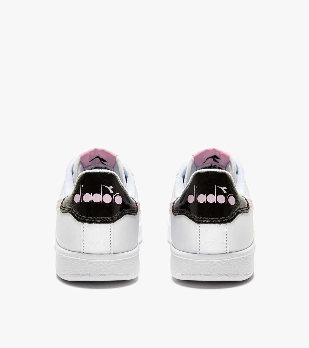 Scarpe Ragazza Diadora Game GS - Bianco/Rosa