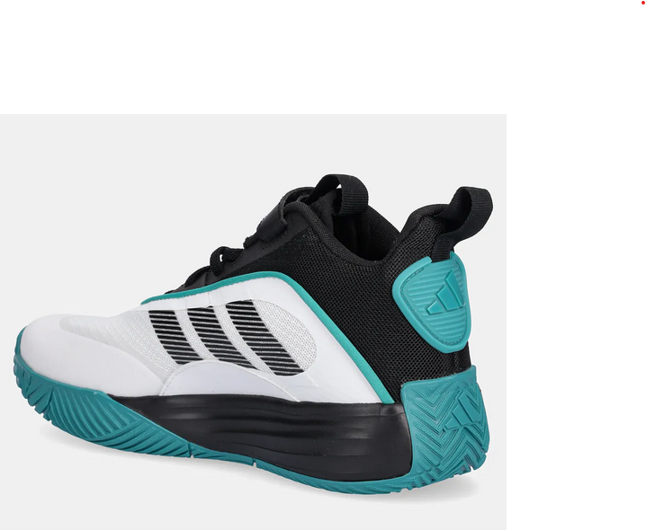 Scarpe Ragazzo Adidas Ownthegame 3.0 K - Nero/Bianco