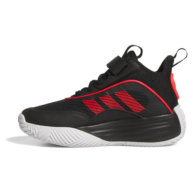 Scarpe Ragazzo Adidas Ownthegame 3.0 K - Nero/Rosso