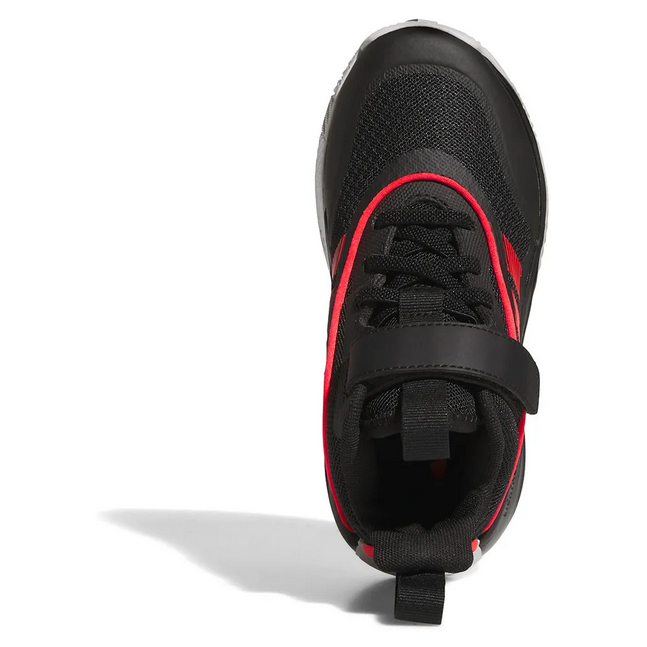 Scarpe Ragazzo Adidas Ownthegame 3.0 K - Nero/Rosso