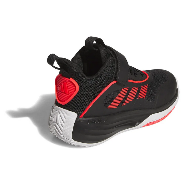 Scarpe Ragazzo Adidas Ownthegame 3.0 K - Nero/Rosso