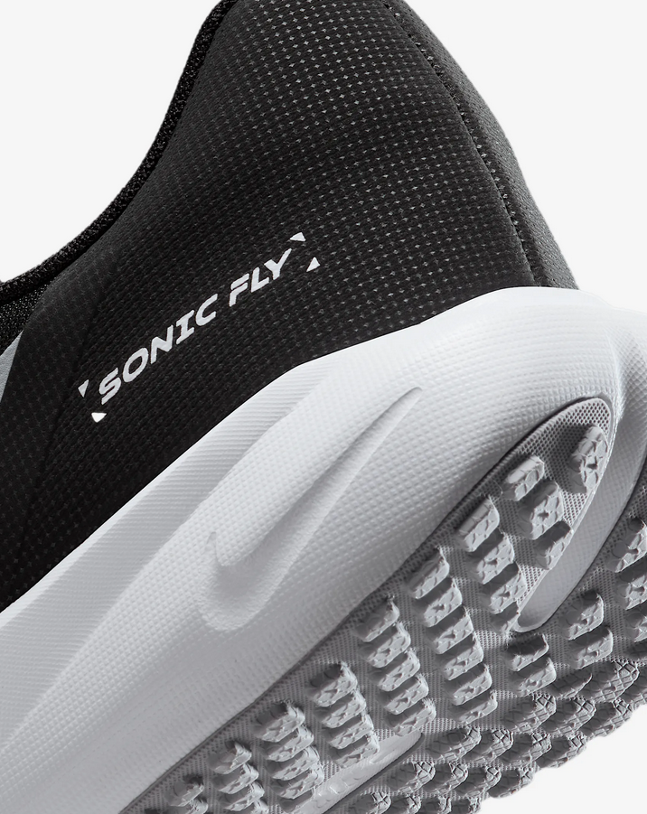 Scarpe Unisex Nike Sonic Fly (GS) - Nero/Bianco/Grigio