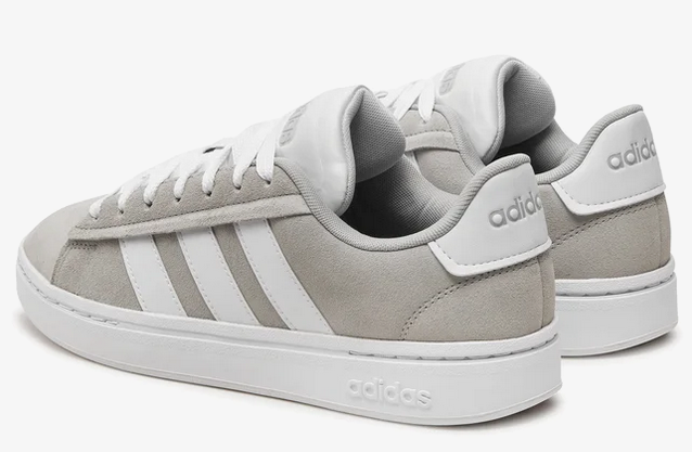 Scarpe Uomo Adidas Grand Court Alpha 00S - Grigio/bianco