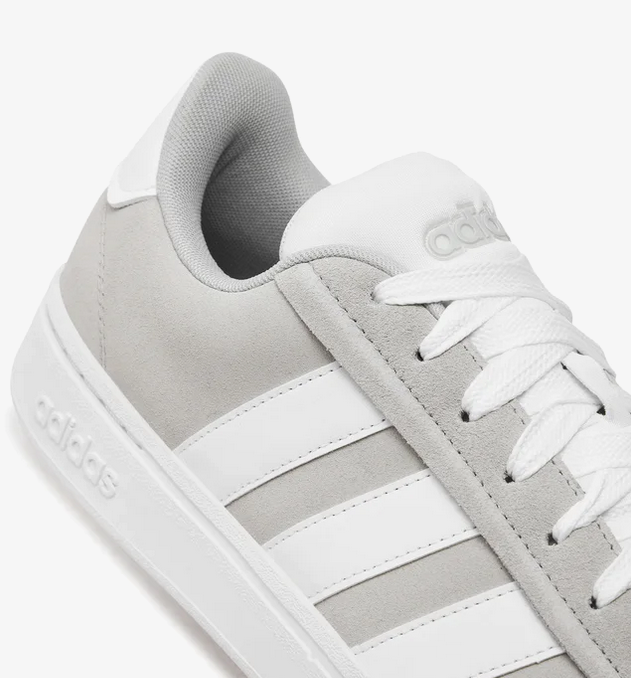 Scarpe Uomo Adidas Grand Court Alpha 00S - Grigio/bianco