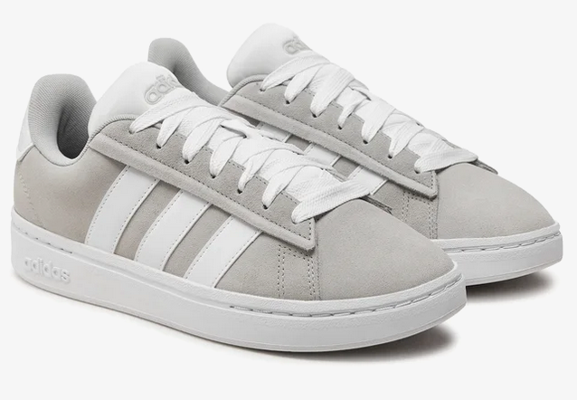 Scarpe Uomo Adidas Grand Court Alpha 00S - Grigio/bianco