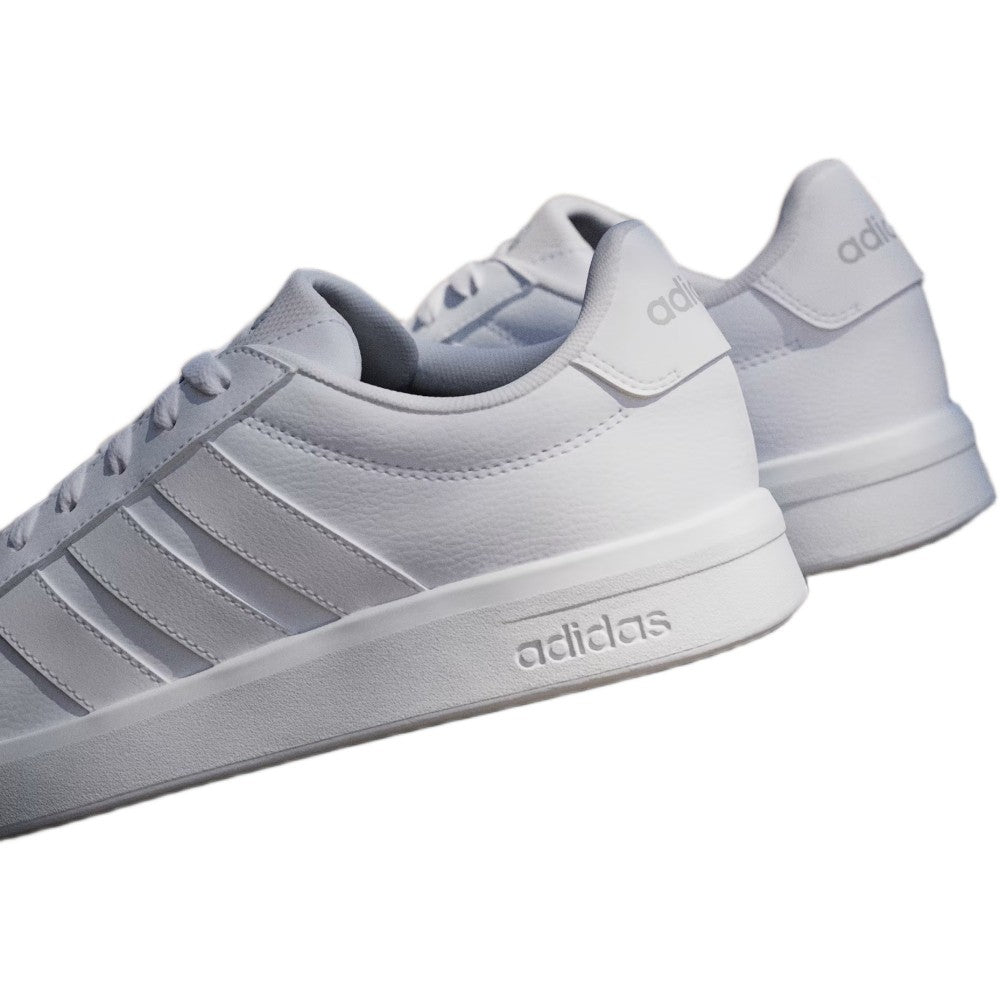 Scarpe Uomo Adidas Grand Court Base 3.0 - Bianco
