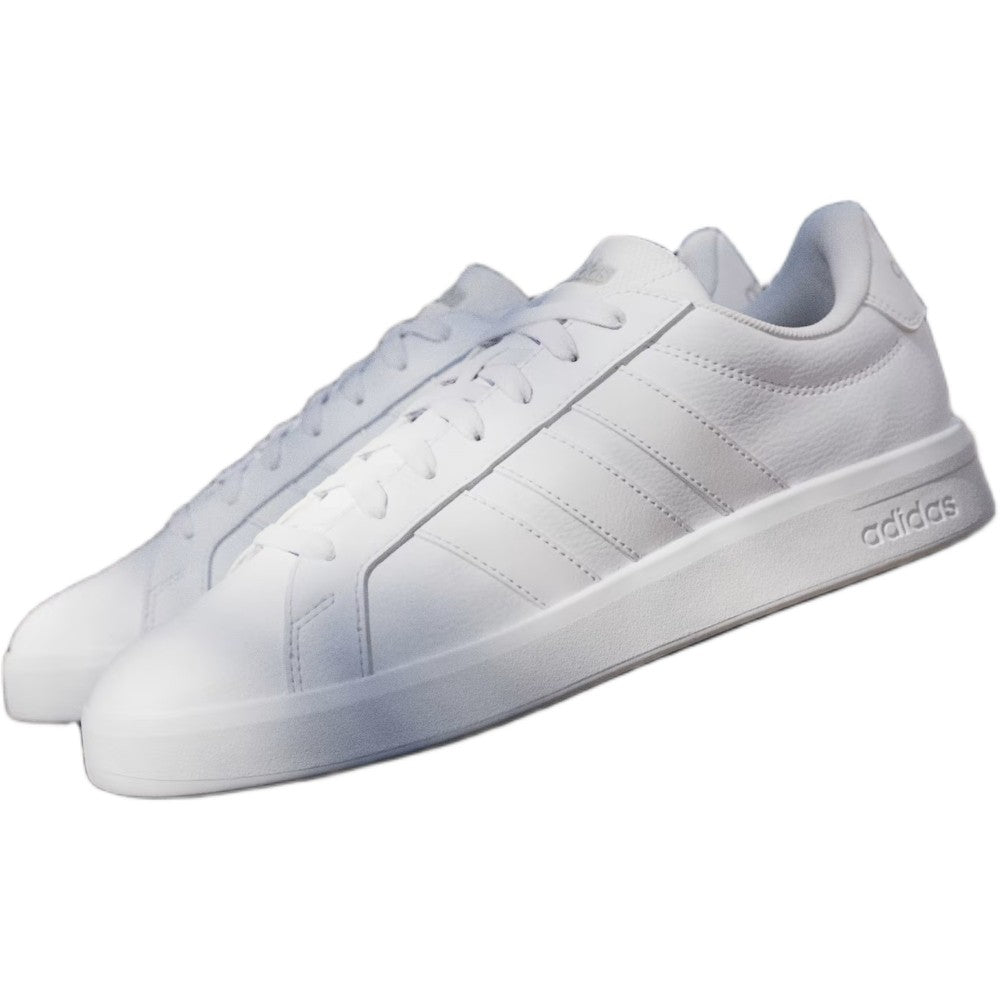 Scarpe Uomo Adidas Grand Court Base 3.0 - Bianco