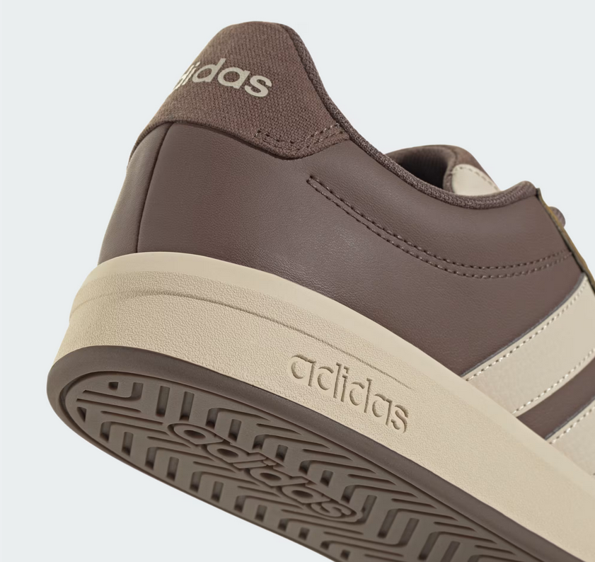 Scarpe Uomo Adidas Grand Court Base 3.0 - Marrone