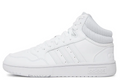 Scarpe Uomo Adidas Hoops 3.0 Mid - Bianco