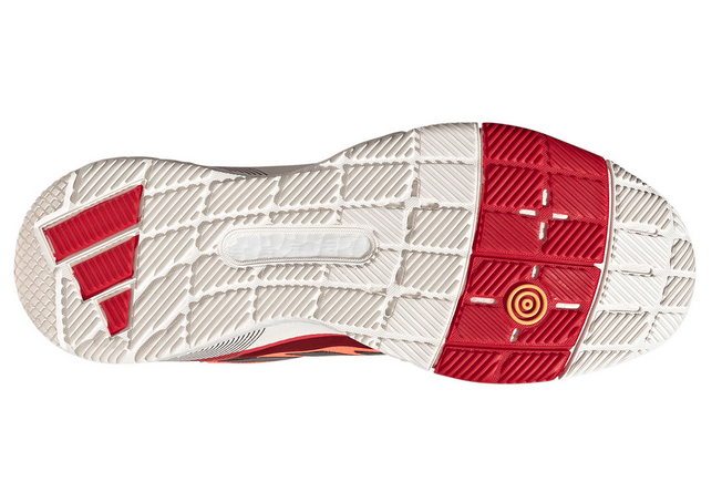 Scarpe Uomo Adidas Padel Crazyquick BOOST - Arancio