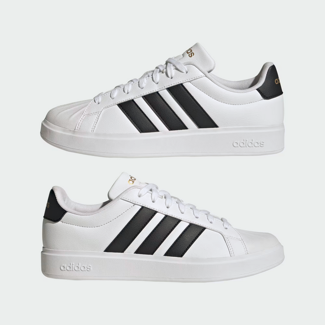 Scarpe Uomo Adidas Streettalk - Bianco/Nero