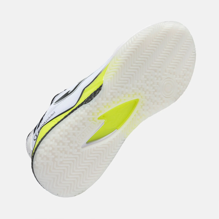Scarpe Uomo JOMA Padel Spin 2631 - BIANCO/NERO/GIALLO
