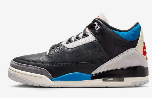 Scarpe Uomo Jordan Air Jordan 3 Retro OG - Nero