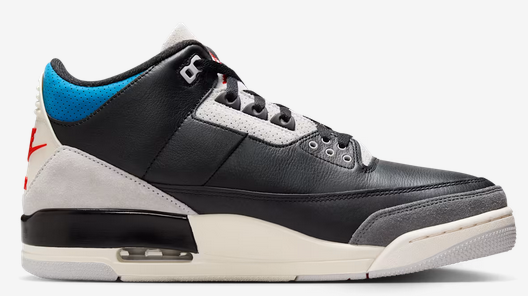 Scarpe Uomo Jordan Air Jordan 3 Retro OG - Nero