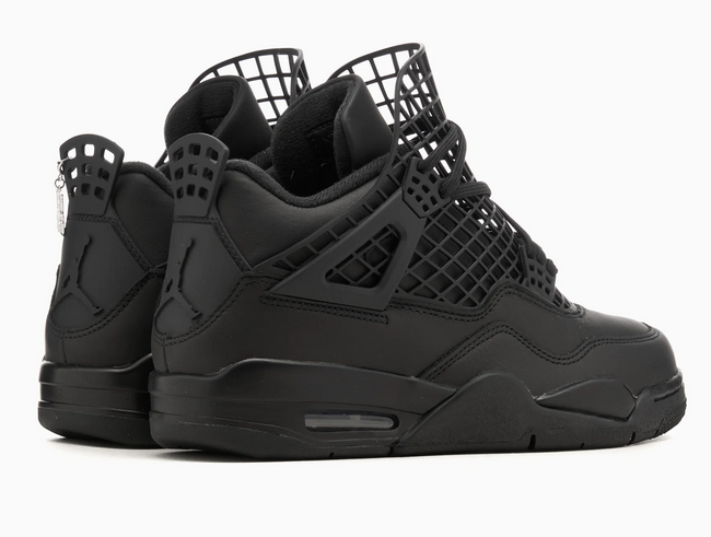 Scarpe Uomo Jordan Air Jordan 4 Net - Nero