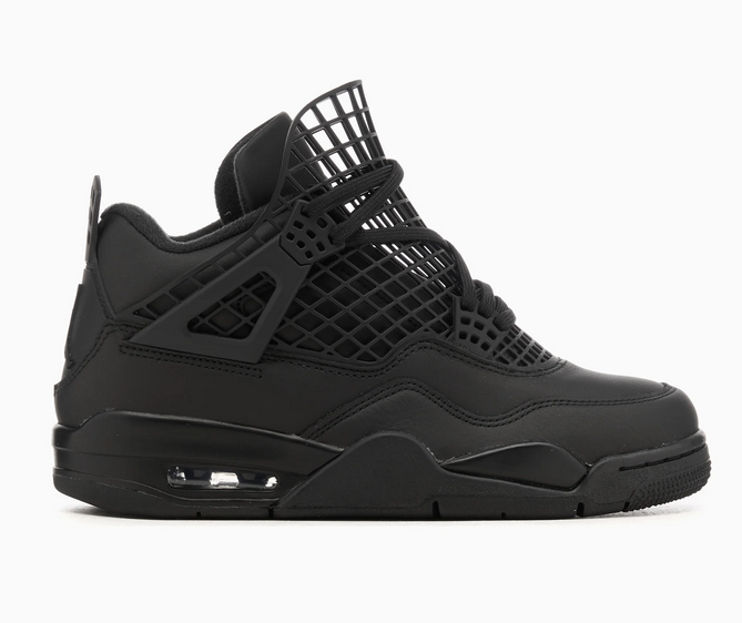 Scarpe Uomo Jordan Air Jordan 4 Net - Nero