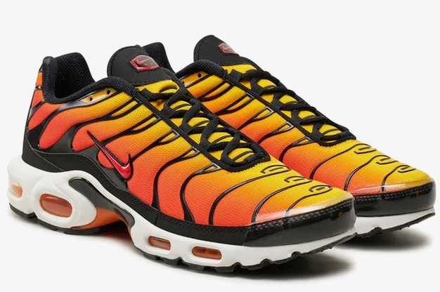 Scarpe Uomo Nike Air Max Plus - Nero/Arancio