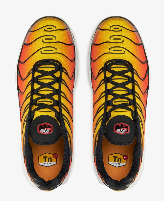 Scarpe Uomo Nike Air Max Plus - Nero/Arancio