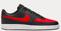 Scarpe Uomo Nike Court Vision Lo - Nero/Rosso