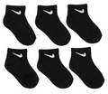 Sei Paia di Calzini Nike Basic Pack Ankle - Nero