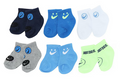 Sei Paia di Calzini Nike Infant/Toddler - Bianco/Blu/Grigio