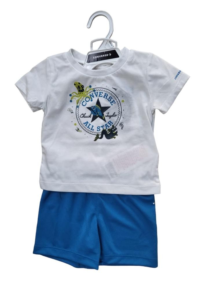 COMPLETINO BAMBINO CONVERSE DEEP SEA CRUISERS - 6CD768-BEV