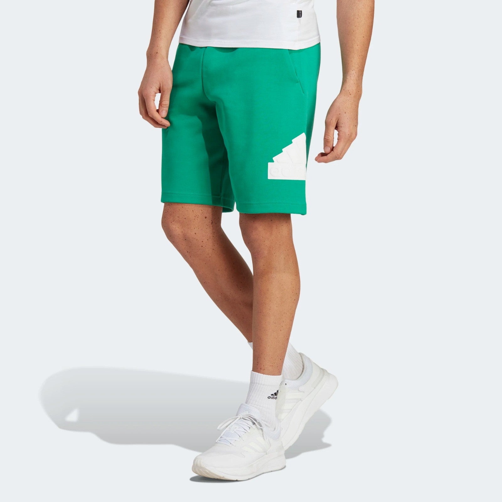 PANTALONCINO UOMO ADIDAS FUTURE ICONS BADGE OF SPORT - VERDE