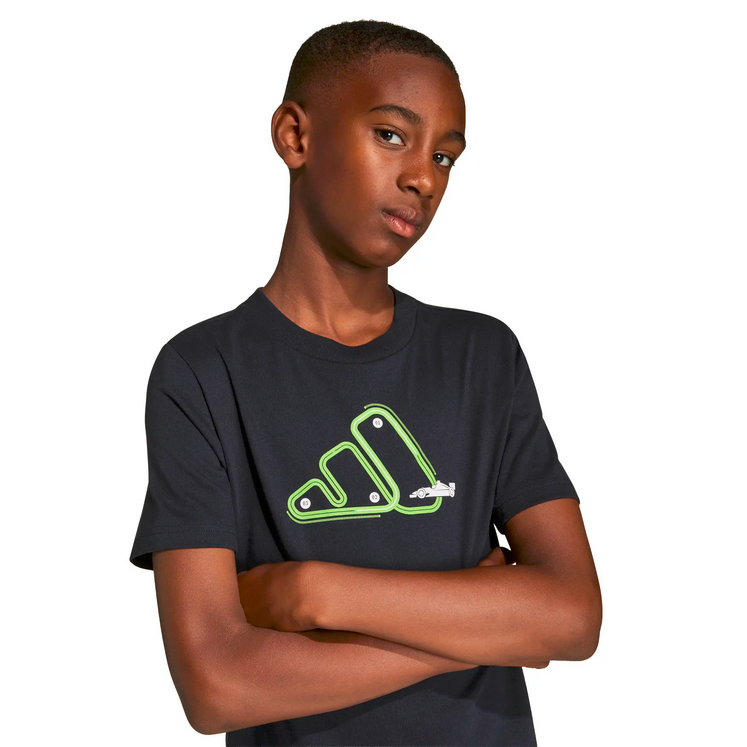 T-shirt adidas ragazzo Adrenaline Aesthetic Graphic - NERO
