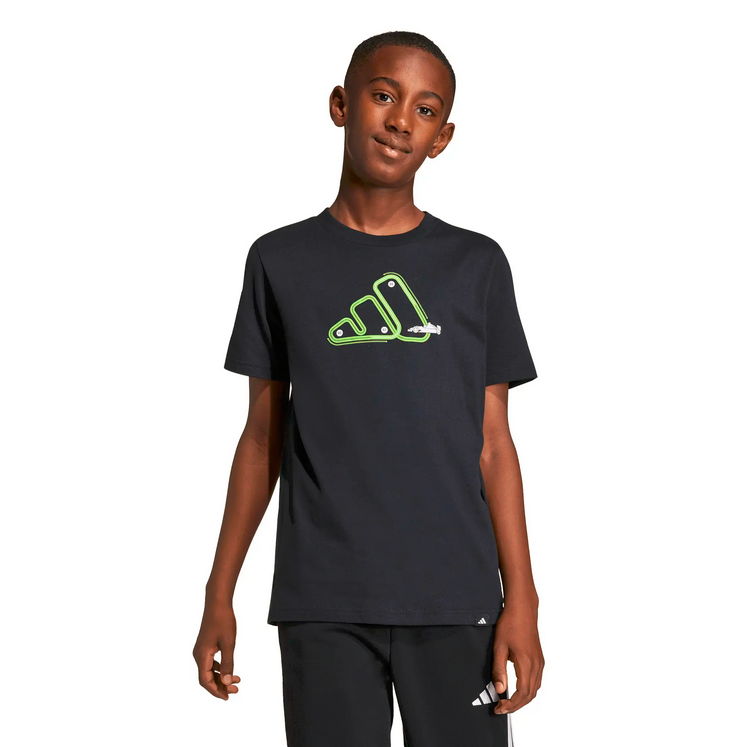 T-shirt adidas ragazzo Adrenaline Aesthetic Graphic - NERO
