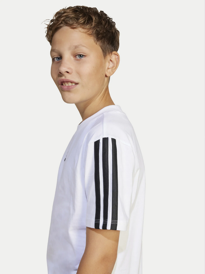 T-shirt adidas ragazzo ESSENTIALS TEE - BIANCO