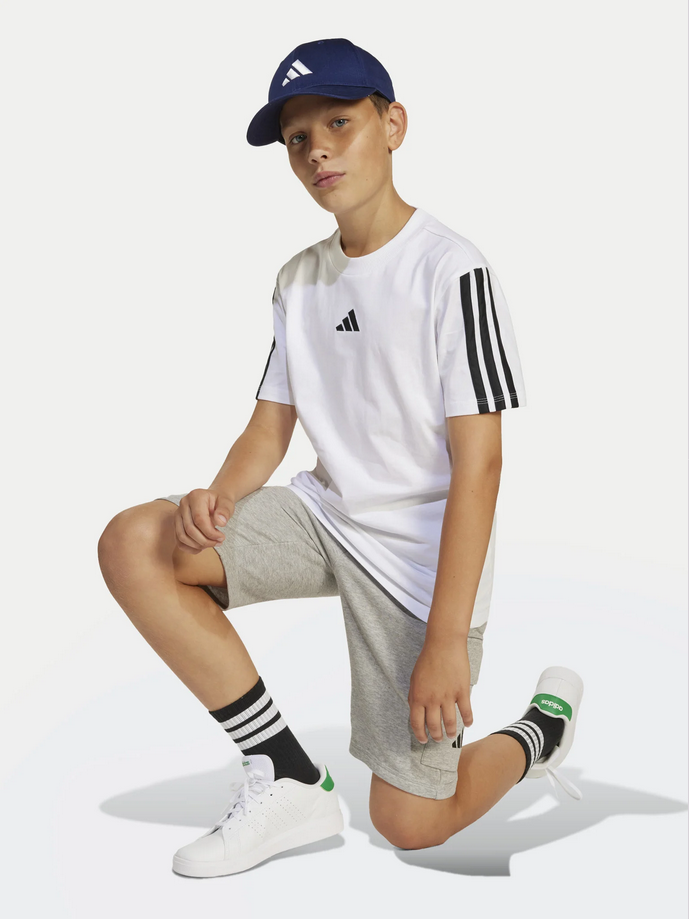 T-shirt adidas ragazzo ESSENTIALS TEE - BIANCO